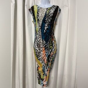 BCBGMAXAZRIA Women’s Dell Zipper Dress Size Small EUC